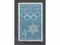 1960. USA. Winter Olympics - Squaw Valley, USA.