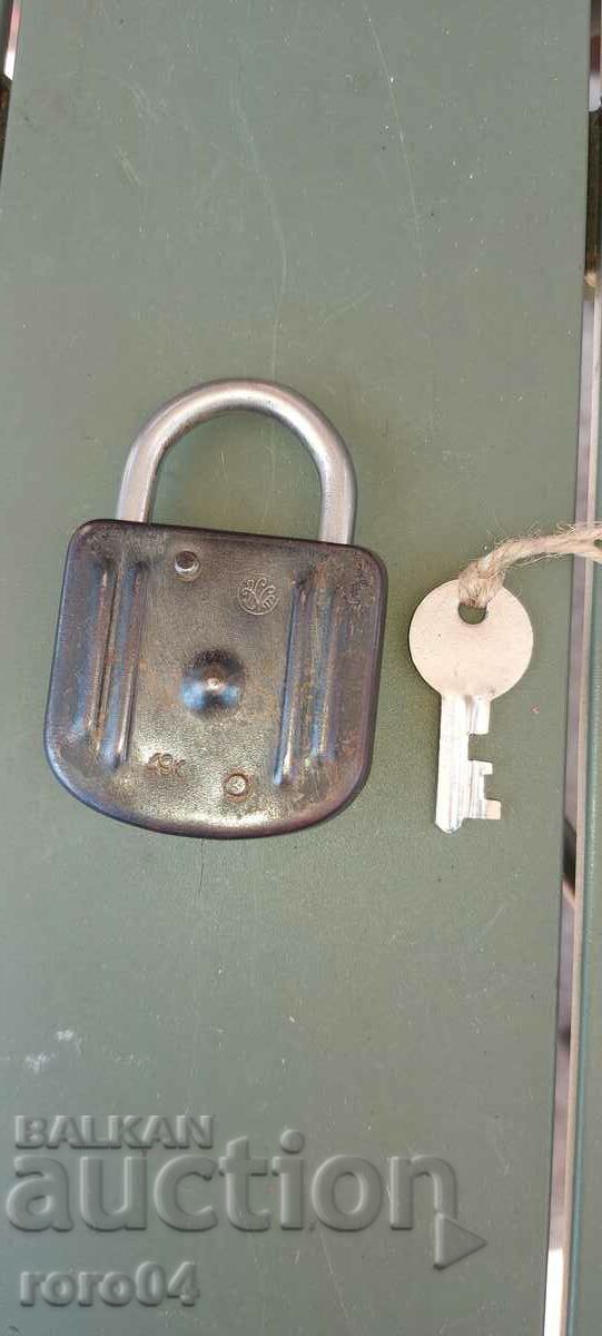 PADLOCK with price 22.50 BGN | € 11.50 PADLOCK with price 22.50 BGN | € 11.50