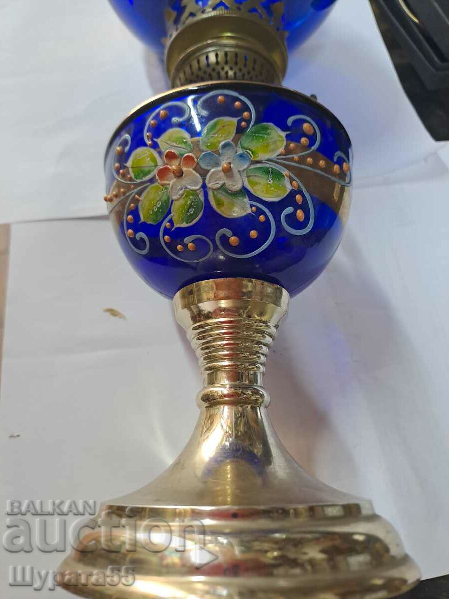 Old gas lamp 36 cm. 15 cm