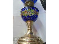 Lampa veche pe gaz 36 cm. 15 cm