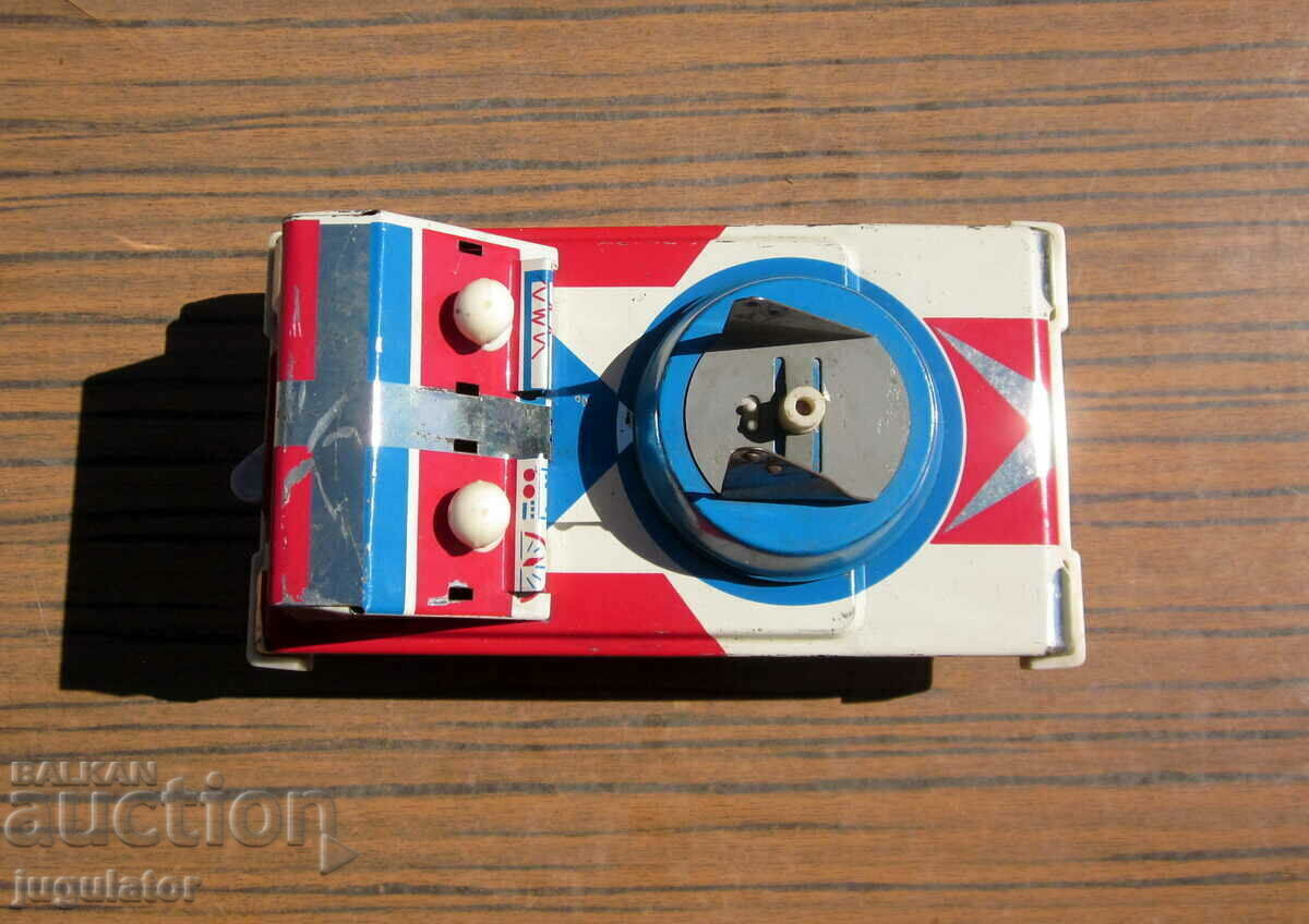 NORMA veche jucărie din metal spațial rusesc cu baterii