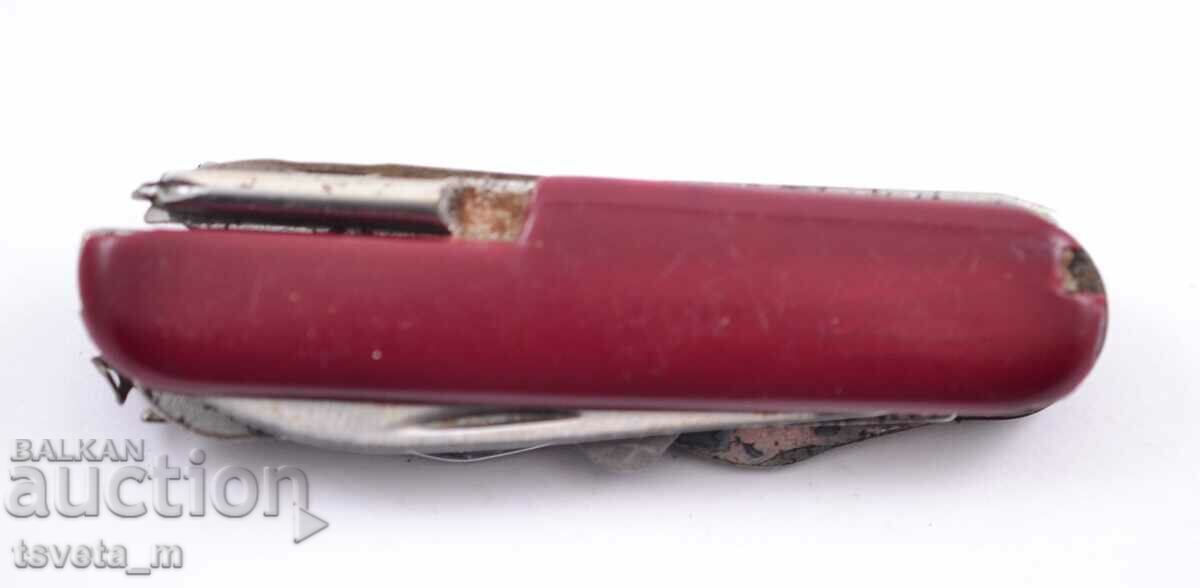 Pocket knife with 10 tools - for repair or parts with price 2.00 BGN | € 1.02 Pocket knife with 10 tools - for repair or parts with price 2.00 BGN | € 1.02