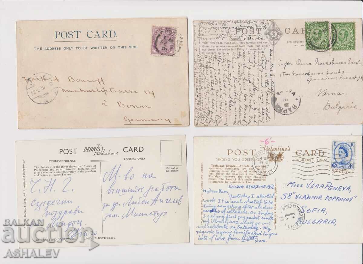 4 cărți de călătorie vechi - Londra cu preț 10.00 BGN | € 5.11 4 cărți de călătorie vechi - Londra cu preț 10.00 BGN | € 5.11