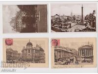 4 стари пътували картички – Лондон