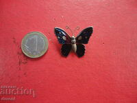 Amazing enamel butterfly brooch