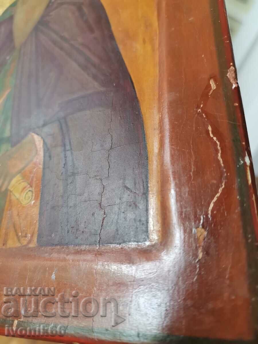 Venerable Martinian - an extremely rare saint / painted - 6 Venerable Martinian - an extremely rare saint / painted - 6