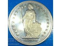 Switzerland 1 franc 1992 Helvetia PROOF UNC
