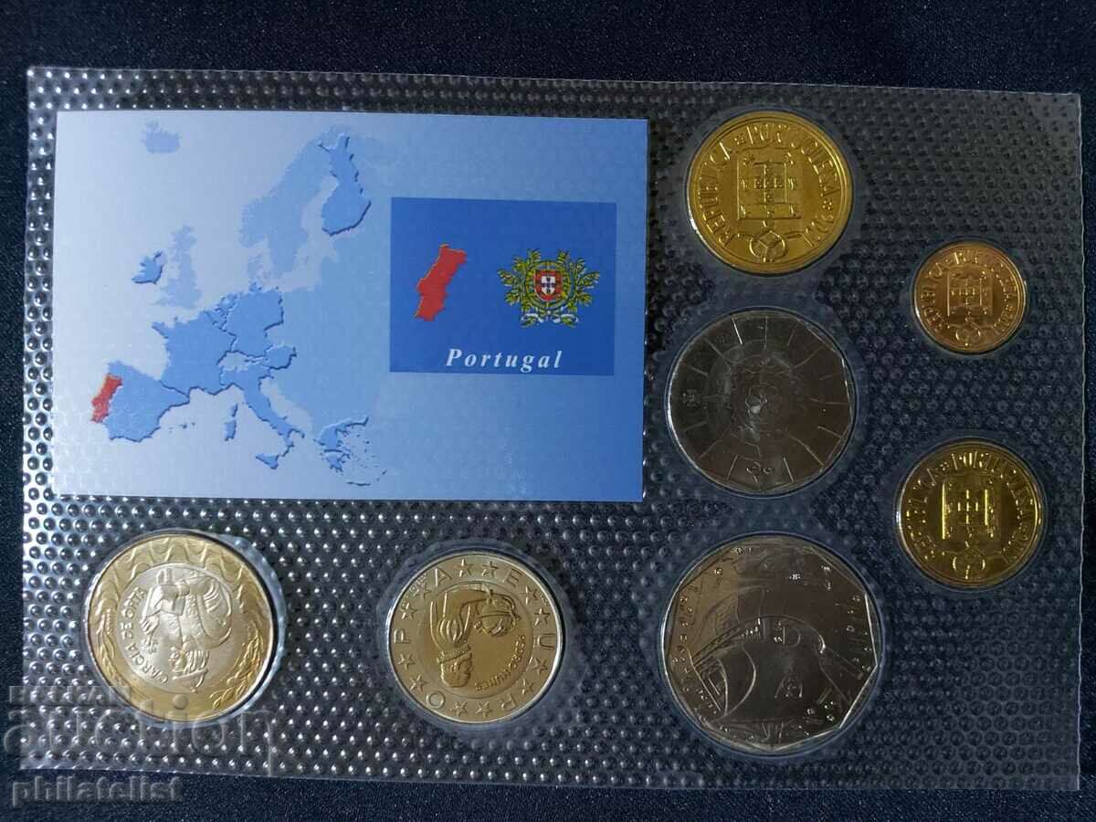 Auction Complete set - Portugal 2001, 7 coins Auction Complete set - Portugal 2001, 7 coins