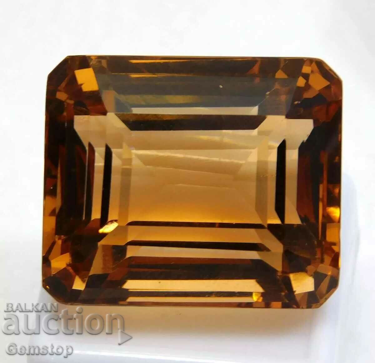 BZC! 143.70 ct natural yellow topaz cert.OMGTL from 1 st!