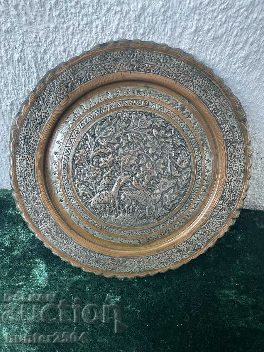 Χάλκινο πάνελ, χειροποίητο, 31 cm