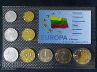 Πλήρες σετ - Λιθουανία 1991-2010, 9 νομίσματα
