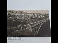 Tarnovo Stambolovia γέφυρα Paskov κάρτα Βασίλειο της Βουλγαρίας