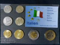 Италия 1981-1999 - пълен комплектен сет в Лири - 8 монети