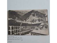 Παλιά φωτογραφική καρτ ποστάλ της Μονής Rila Βασίλειο της Βουλγαρίας