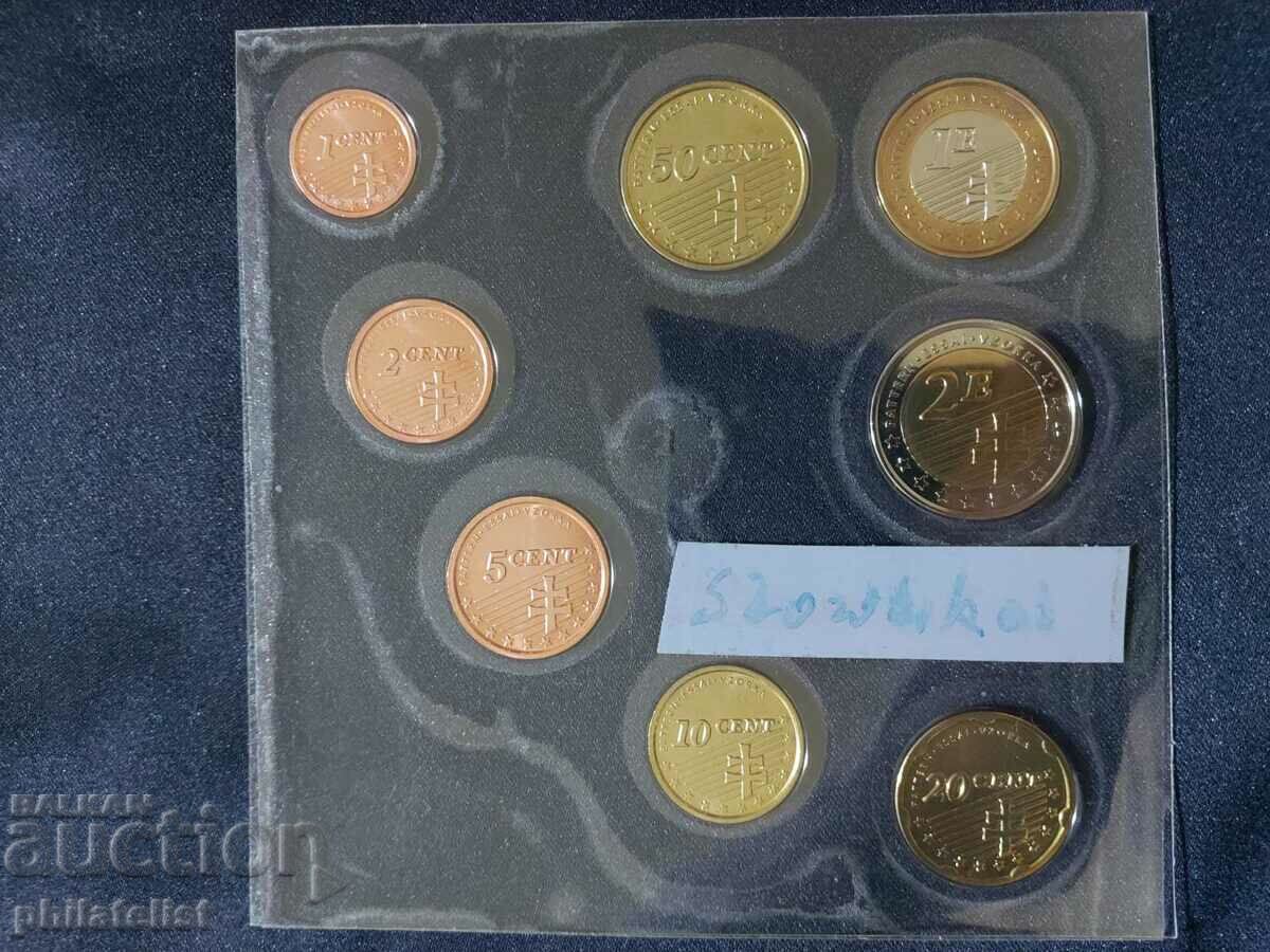 Auction Trial Euro Set - Slovakia 2004, 8 coins Auction Trial Euro Set - Slovakia 2004, 8 coins