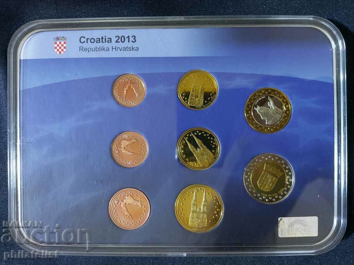 Trial Euro Set - Croația 2013, 8 monede