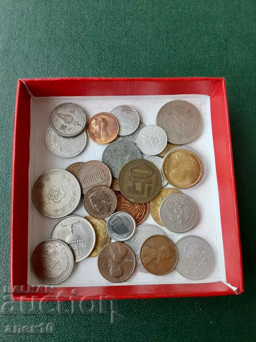 Foreign coins 30 pieces