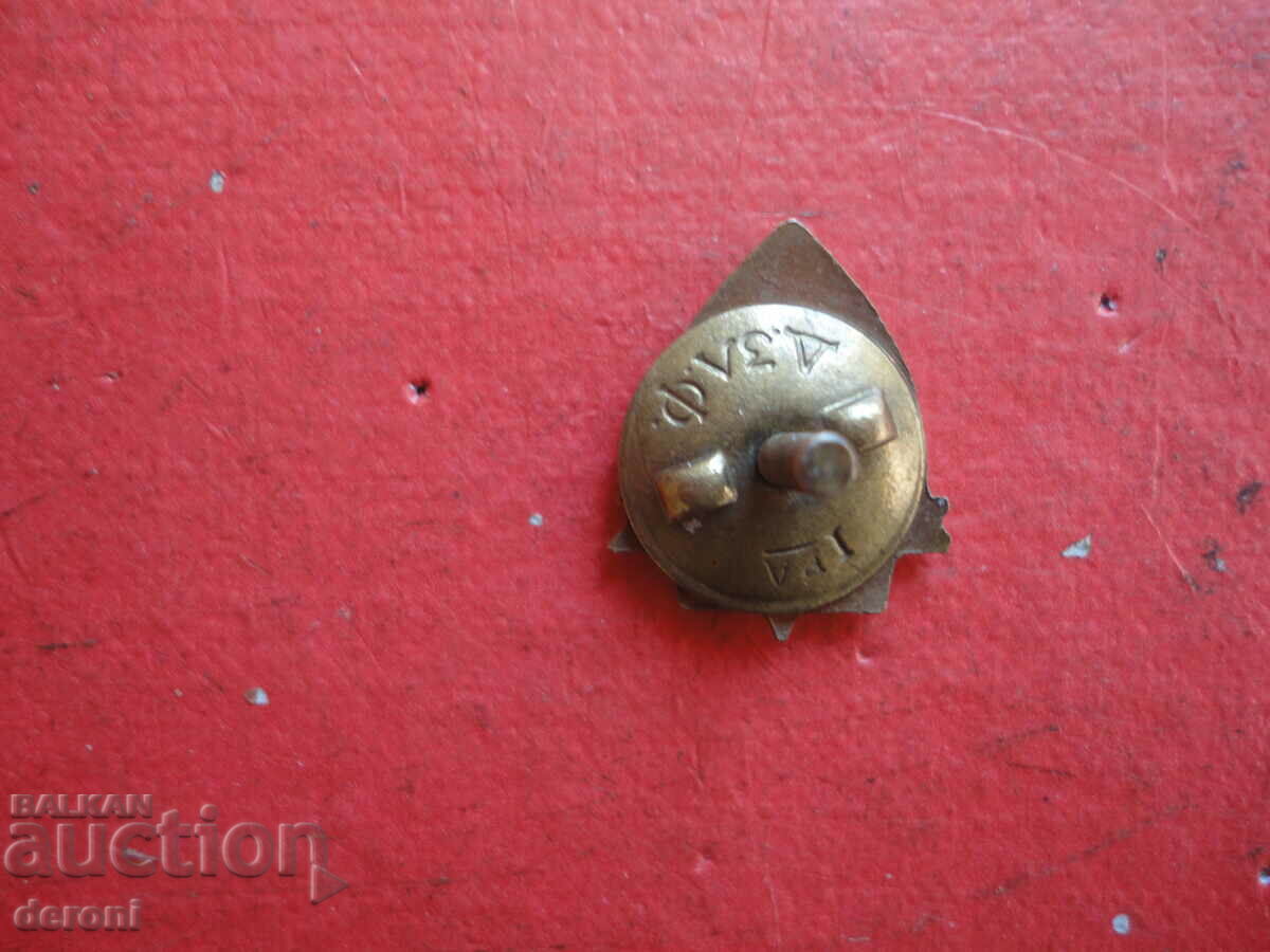 Delivery of Bronze insignia badge on screw GSO bronze enamel Delivery of Bronze insignia badge on screw GSO bronze enamel