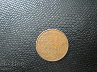 Антили  2  1/2  цент  1956