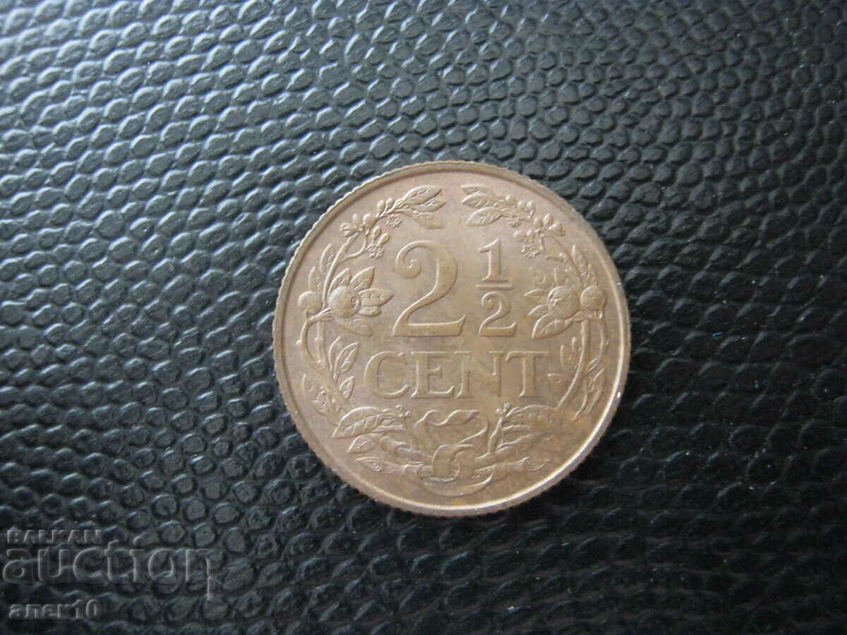 Антили  2  1/2  цент  1959