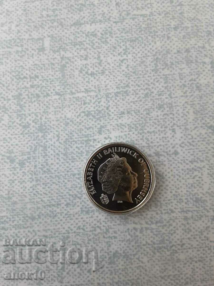 Guernsey 5 pence 2010