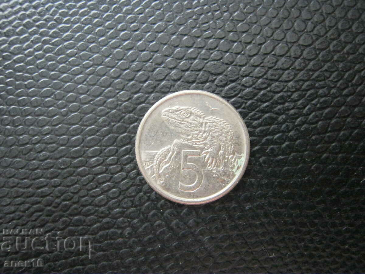 Noua Zeelandă 5 cent 1982