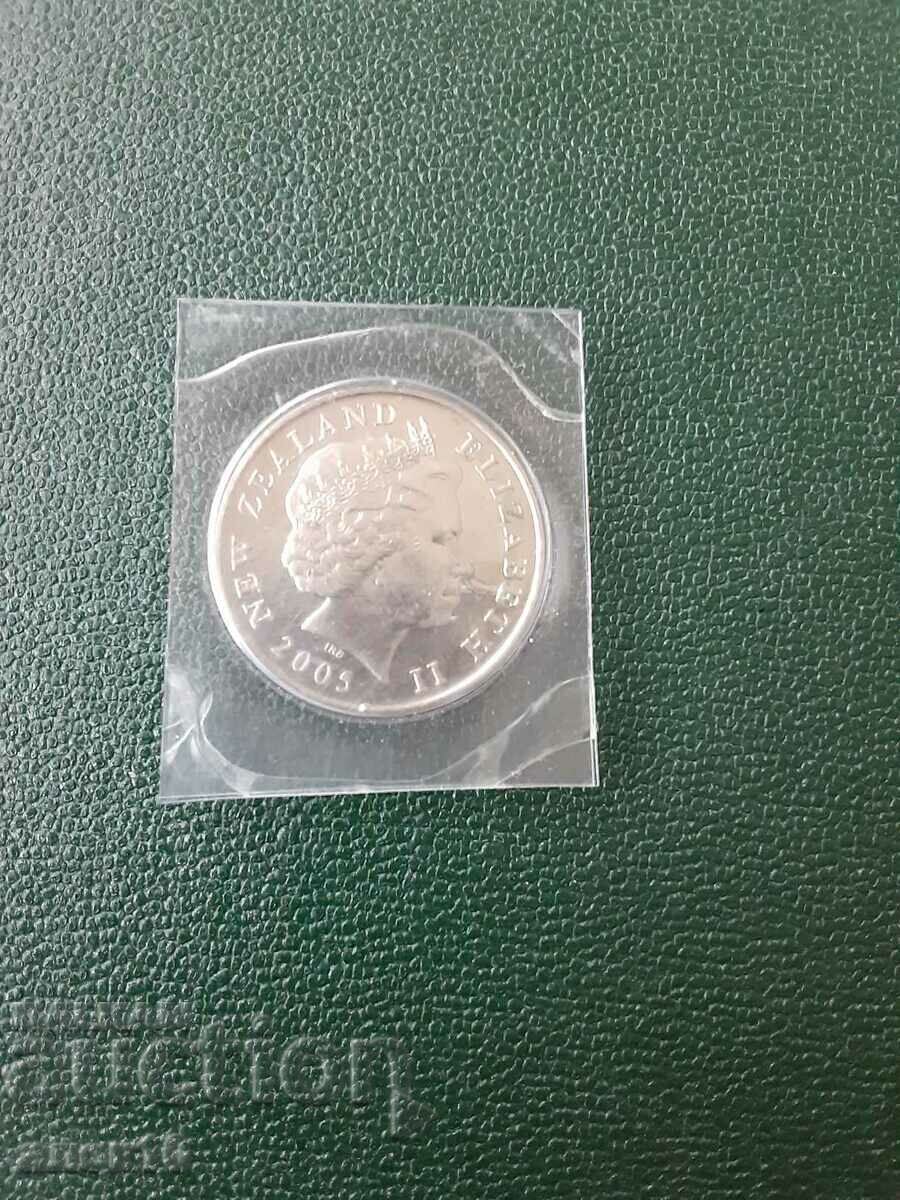 Нова  Зеландия   10  цент   2005