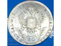 20 кройцера 1809 Австрия А - Вена имп.Франциск I - рядка