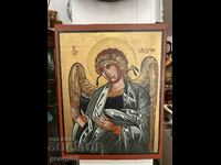 Archangel Gabriel hand drawn icon. #5661