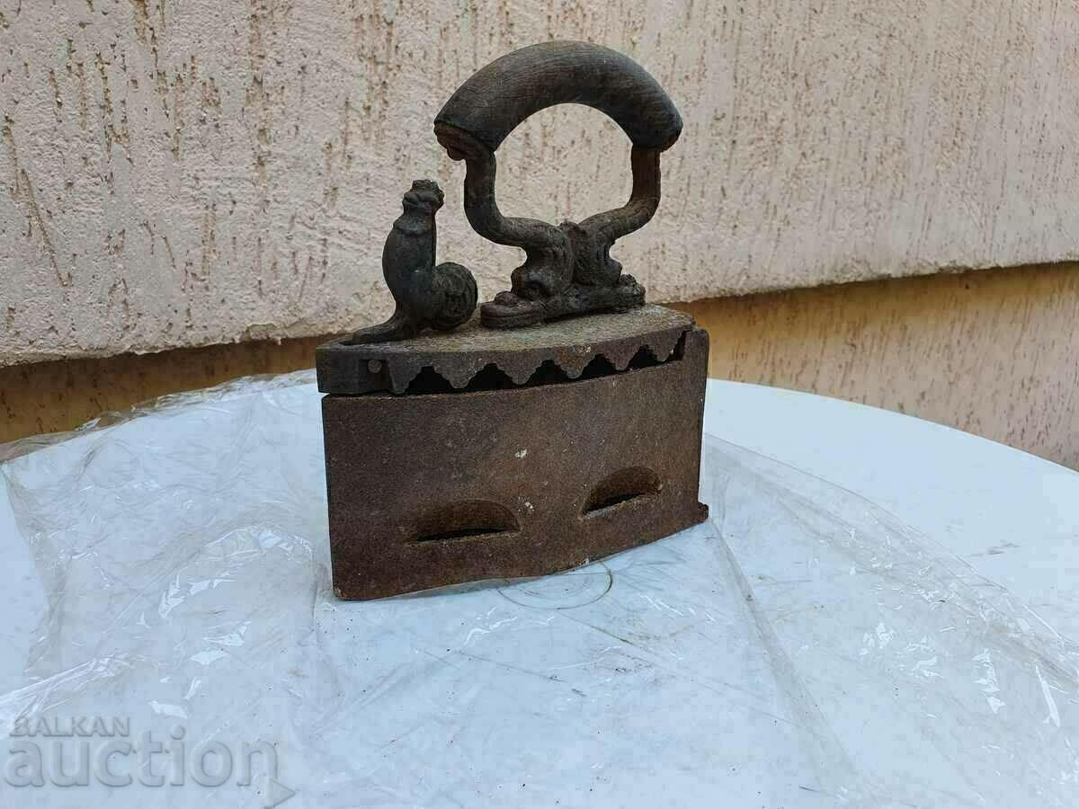 A hundred-year-old iron on fire. Perfectly preserved. with price € 65.00 | 127.13 BGN