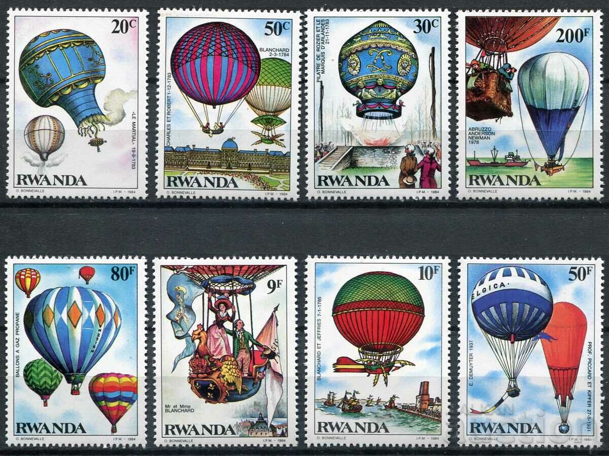 Rwanda 1984 MnH - Aviație, baloane