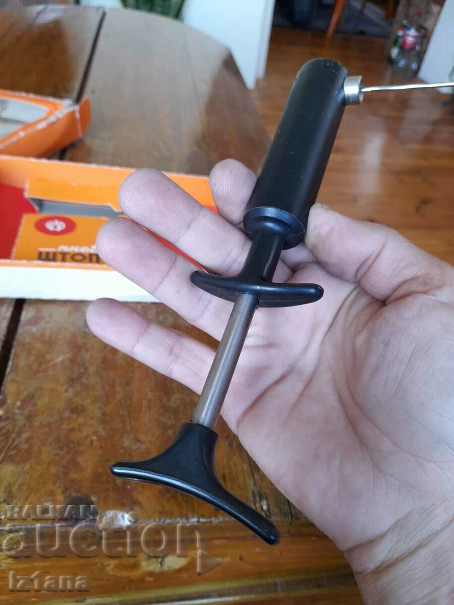 Old pneumatic, vacuum corkscrew - 5