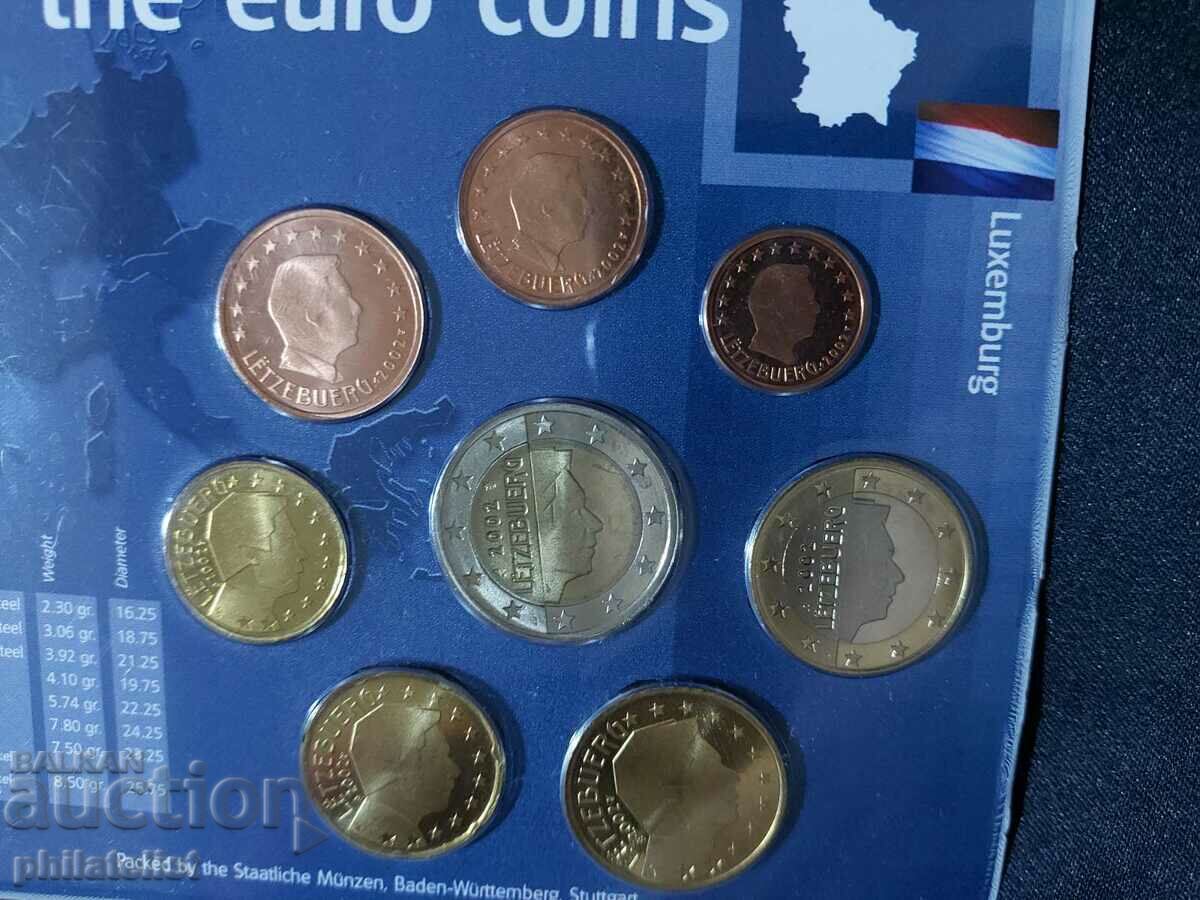 Λουξεμβούργο 2002 πλήρης σειρά 1 σεντ έως 2 ευρώ UNC με τιμή 24.00 BGN | € 12.27 Λουξεμβούργο 2002 πλήρης σειρά 1 σεντ έως 2 ευρώ UNC με τιμή 24.00 BGN | € 12.27