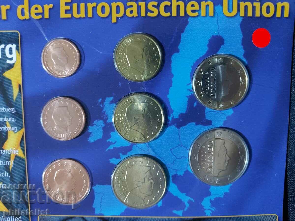 Λουξεμβούργο 2004-2007 - ολοκληρωμένη σειρά από 1 σεντ έως 2 ευρώ με τιμή 22.00 BGN | € 11.25 Λουξεμβούργο 2004-2007 - ολοκληρωμένη σειρά από 1 σεντ έως 2 ευρώ με τιμή 22.00 BGN | € 11.25
