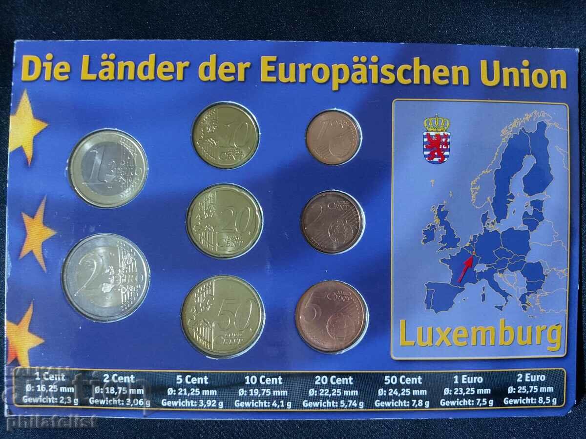 Δημοπρασία Λουξεμβούργο 2004-2007 - ολοκληρωμένη σειρά από 1 σεντ έως 2 ευρώ Δημοπρασία Λουξεμβούργο 2004-2007 - ολοκληρωμένη σειρά από 1 σεντ έως 2 ευρώ