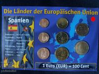 Испания 2003-2011 - комплектна серия от 1 цент до 2 евро