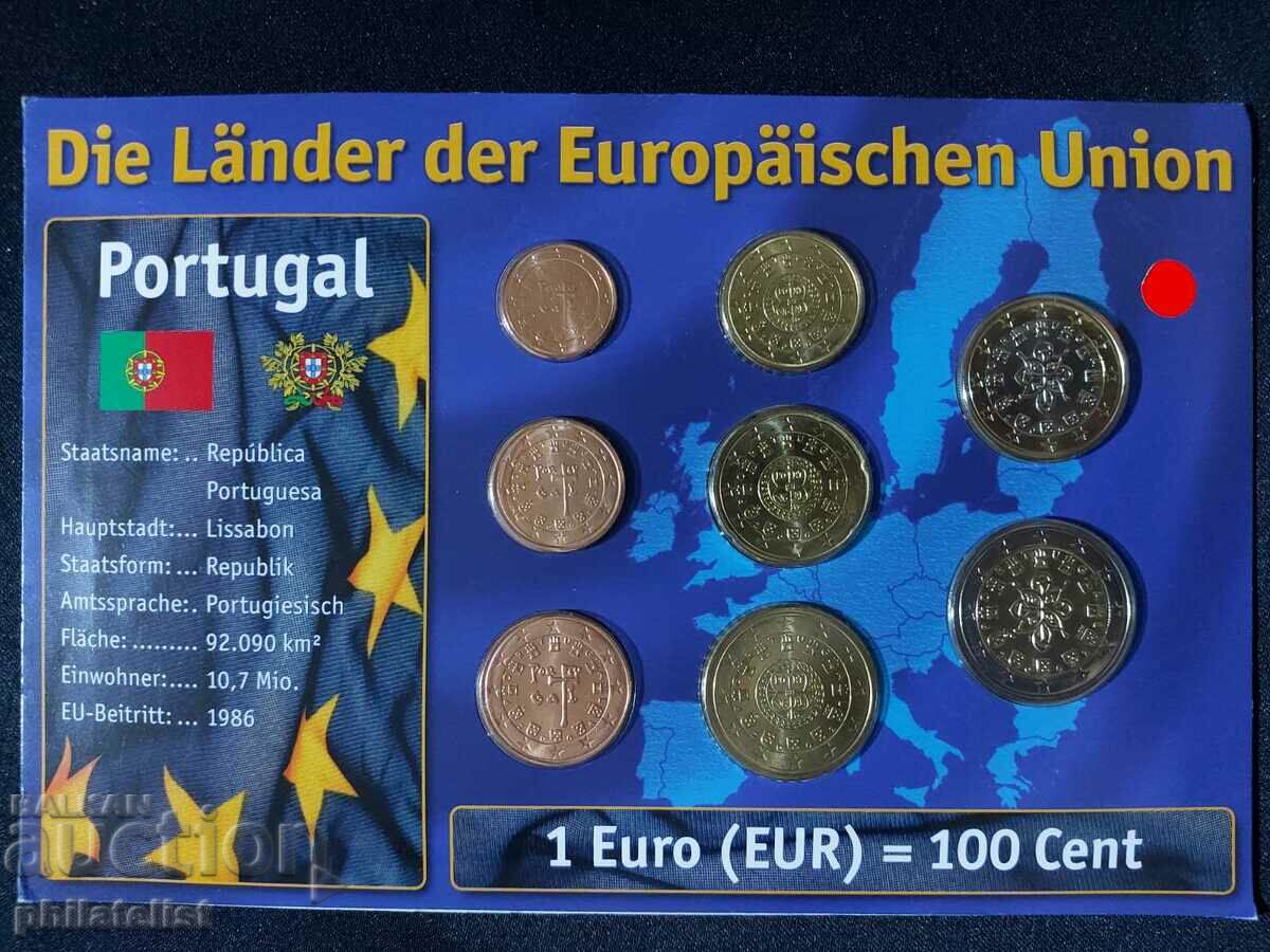 Portugal 2002-2009 - complete series from 1 cent to 2 euros with price 22.00 BGN | € 11.25 Portugal 2002-2009 - complete series from 1 cent to 2 euros with price 22.00 BGN | € 11.25