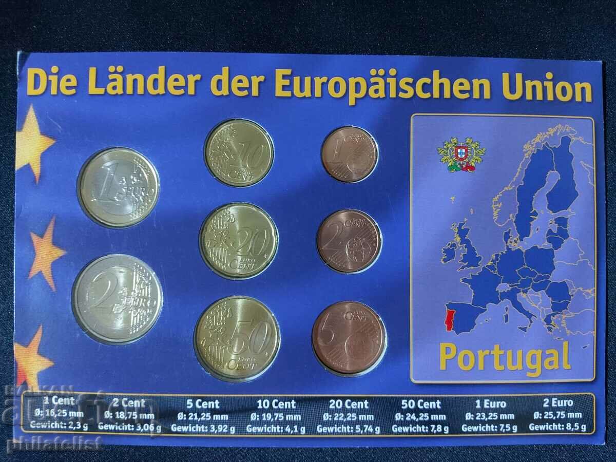 Auction Portugal 2002-2009 - complete series from 1 cent to 2 euros Auction Portugal 2002-2009 - complete series from 1 cent to 2 euros