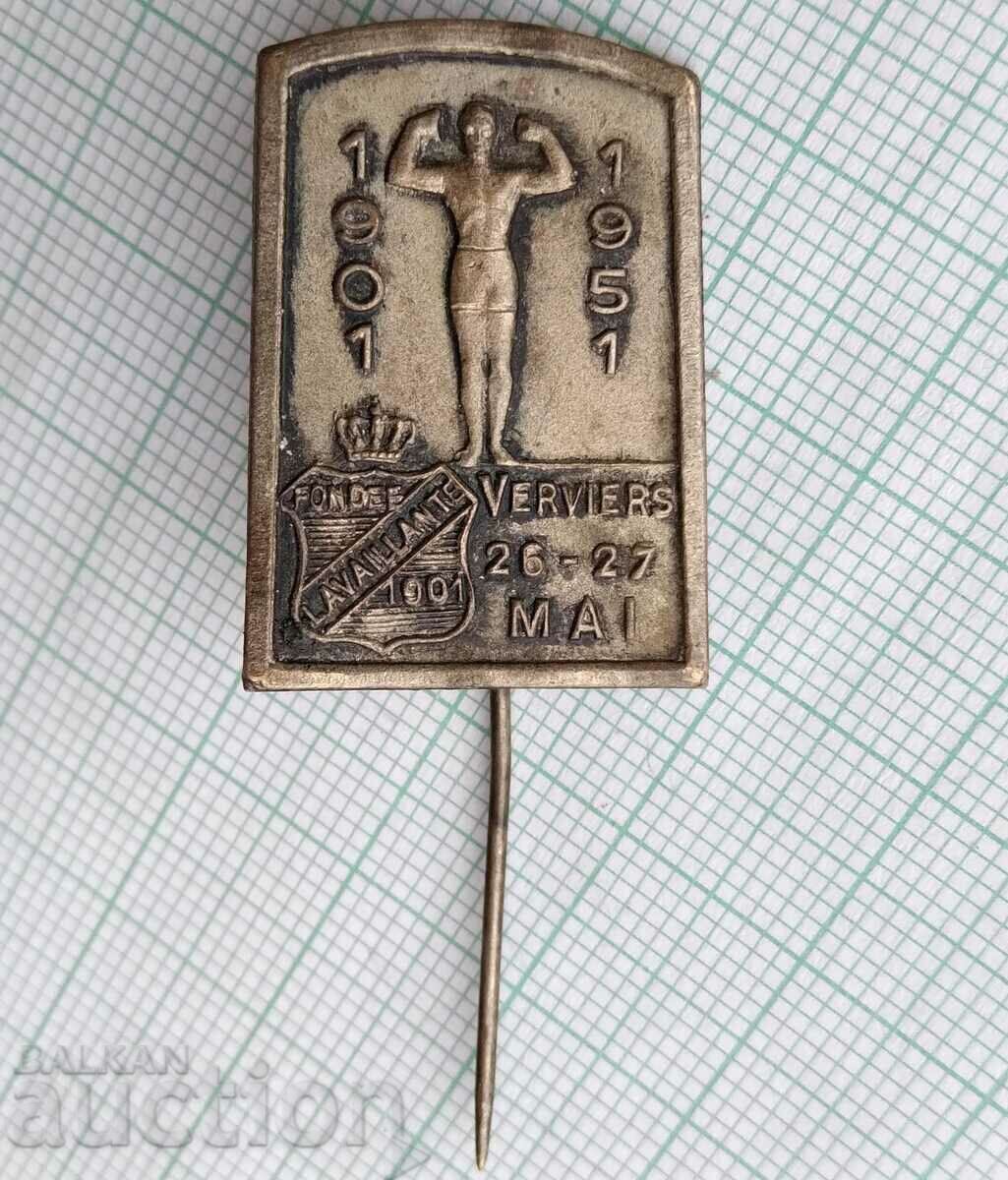 16317 Badge - Gymnastics Club 1951 Verviers Belgium with price 15.00 BGN | € 7.67 16317 Badge - Gymnastics Club 1951 Verviers Belgium with price 15.00 BGN | € 7.67