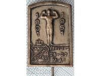 16317 Badge - 1951 Verviers Belgium