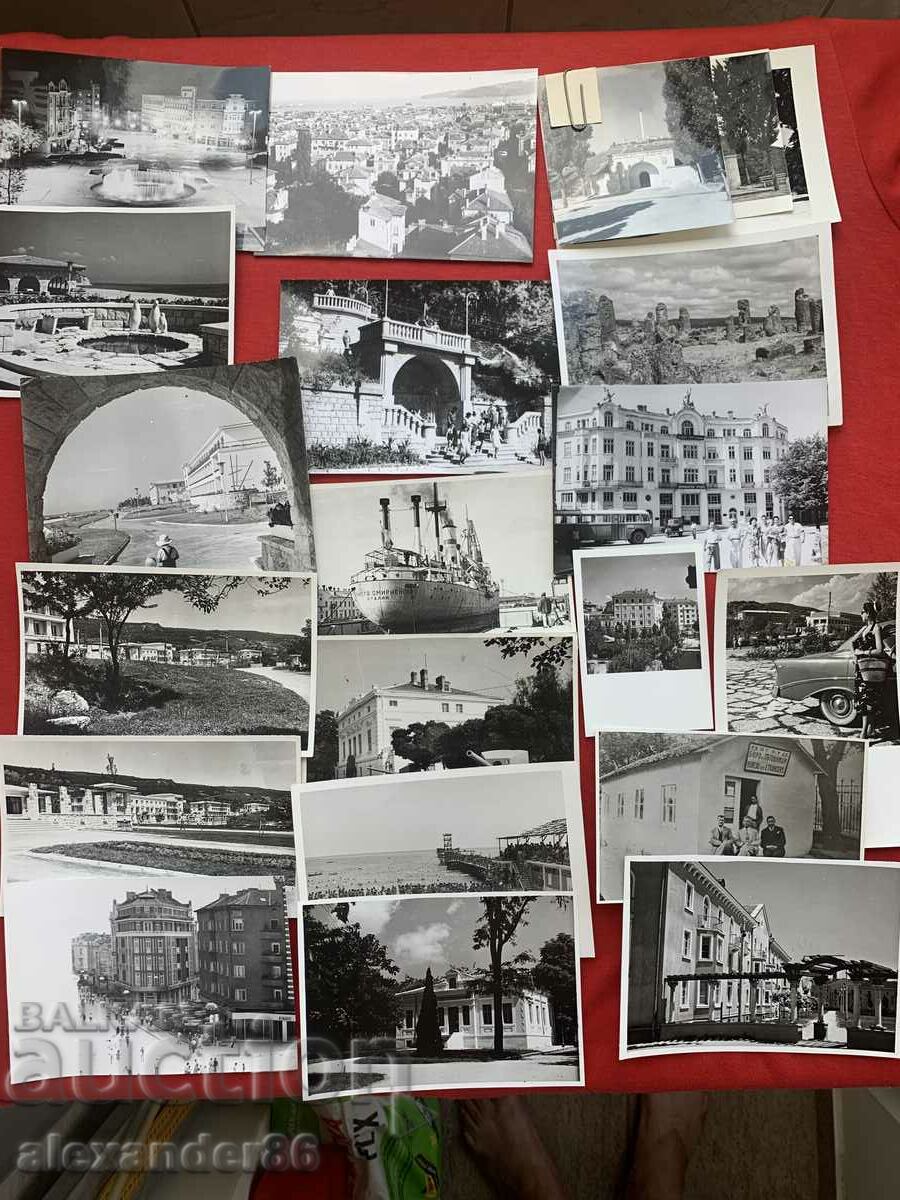Varna Golden sands, etc. from the area 54 pcs. 60s