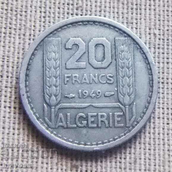 Algeria - 20 fr.1949