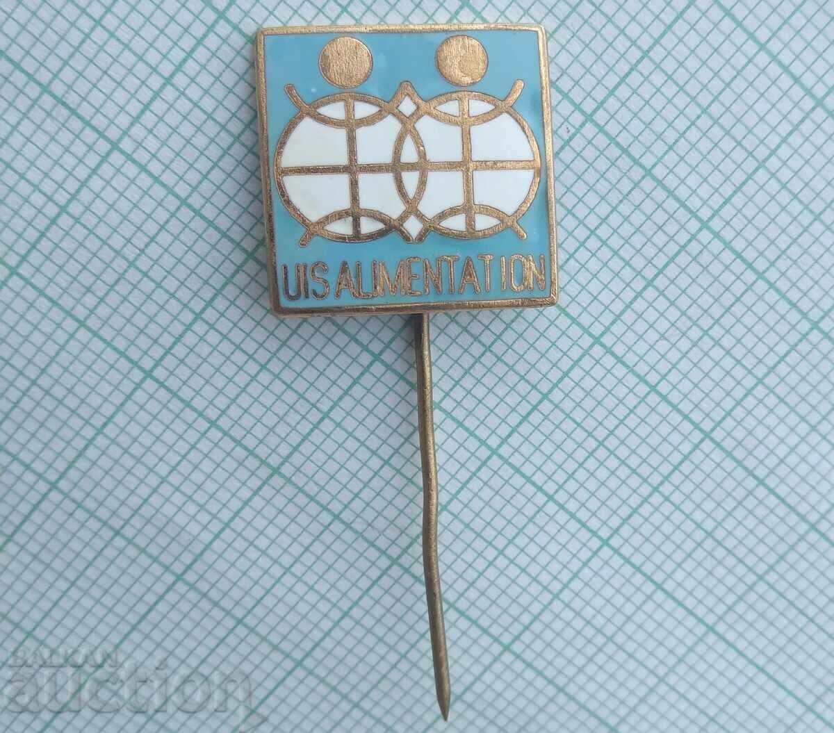 16321 Uis Alimentation - trade union badge Moscow USSR enamel with price 4.00 BGN | € 2.05 16321 Uis Alimentation - trade union badge Moscow USSR enamel with price 4.00 BGN | € 2.05