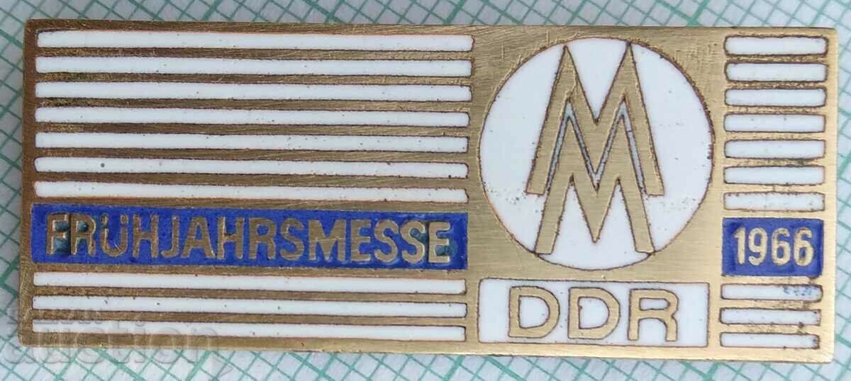 16322 Târgul Tehnic Leipzig DDR 1966 - email bronz