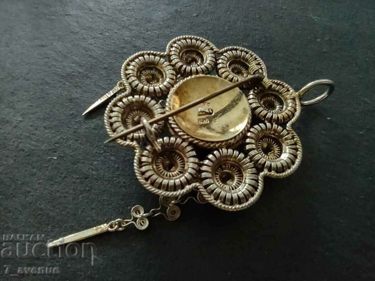 Auction BROOCH, old, ethnic, handmade, stamp, 11.07.2024 Auction BROOCH, old, ethnic, handmade, stamp, 11.07.2024