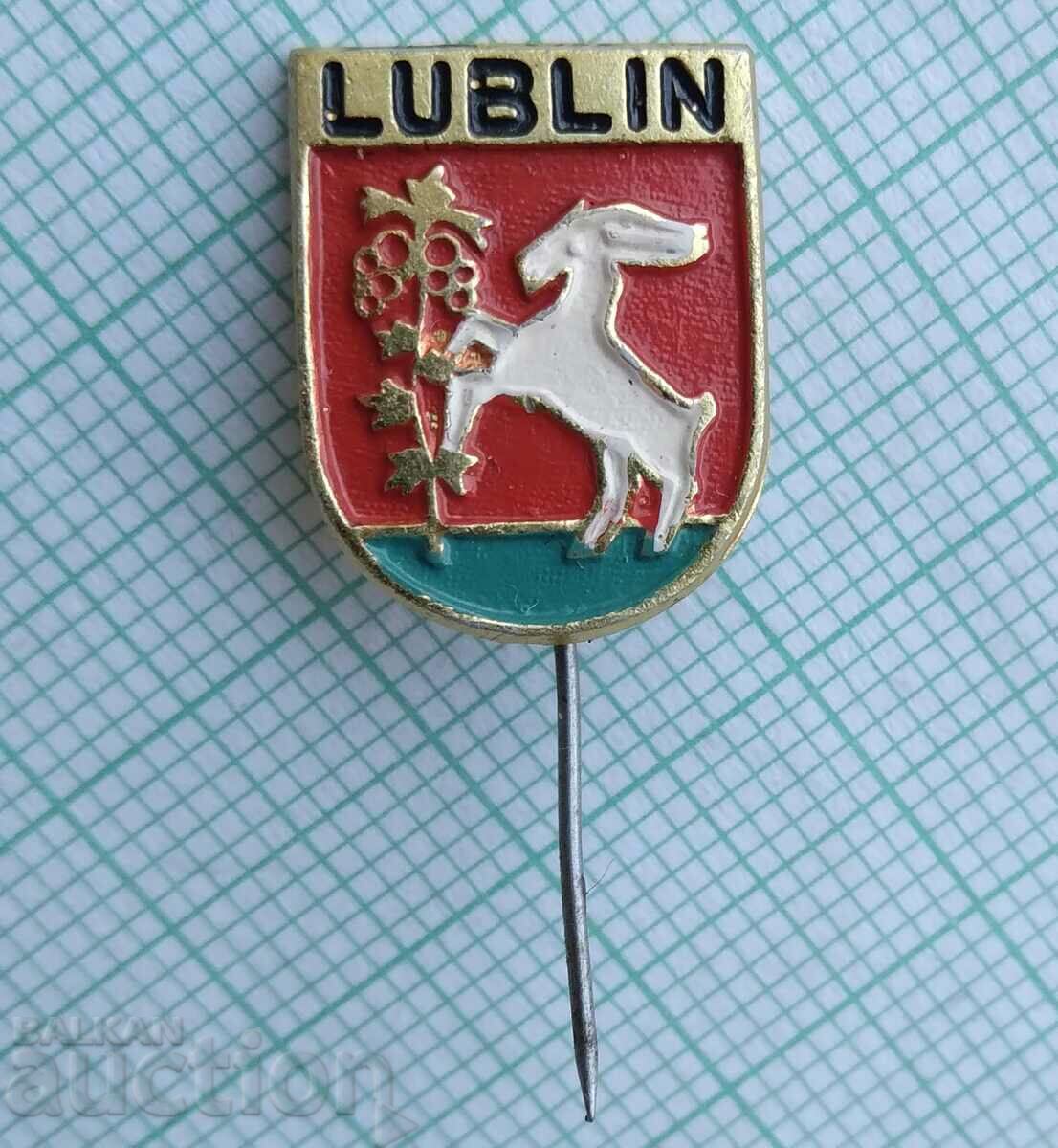 16323 Badge - coat of arms city of Liblin Poland with price 1.00 BGN | € 0.51 16323 Badge - coat of arms city of Liblin Poland with price 1.00 BGN | € 0.51