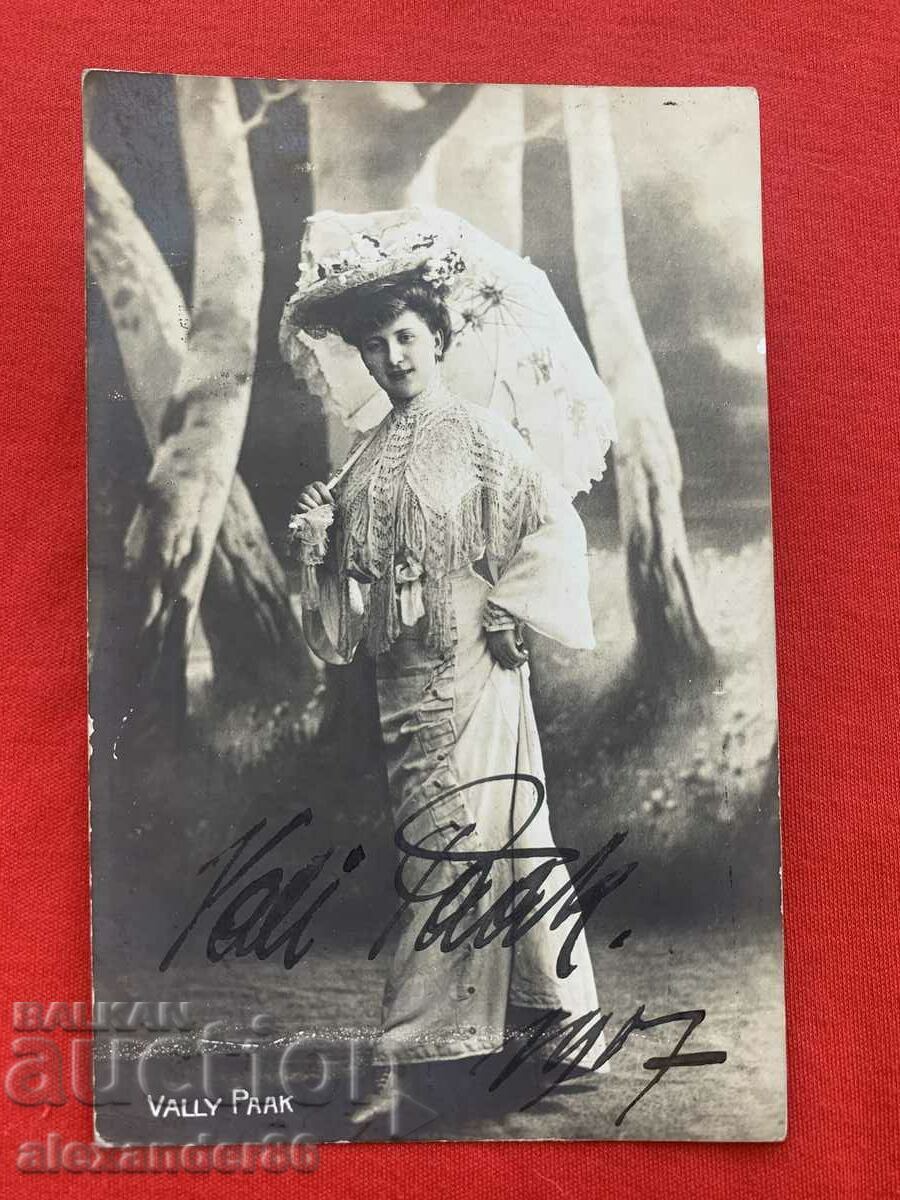 Auction Autograph Actress 1907 Auction Autograph Actress 1907