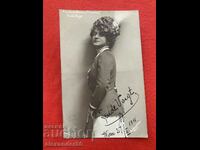 Autograph Actress 1911