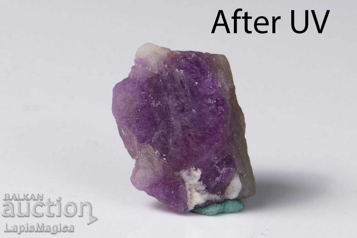 Auction Hackmanite (Tenebrescent Sodalite) 9.4g Fluorescent #7 Auction Hackmanite (Tenebrescent Sodalite) 9.4g Fluorescent #7