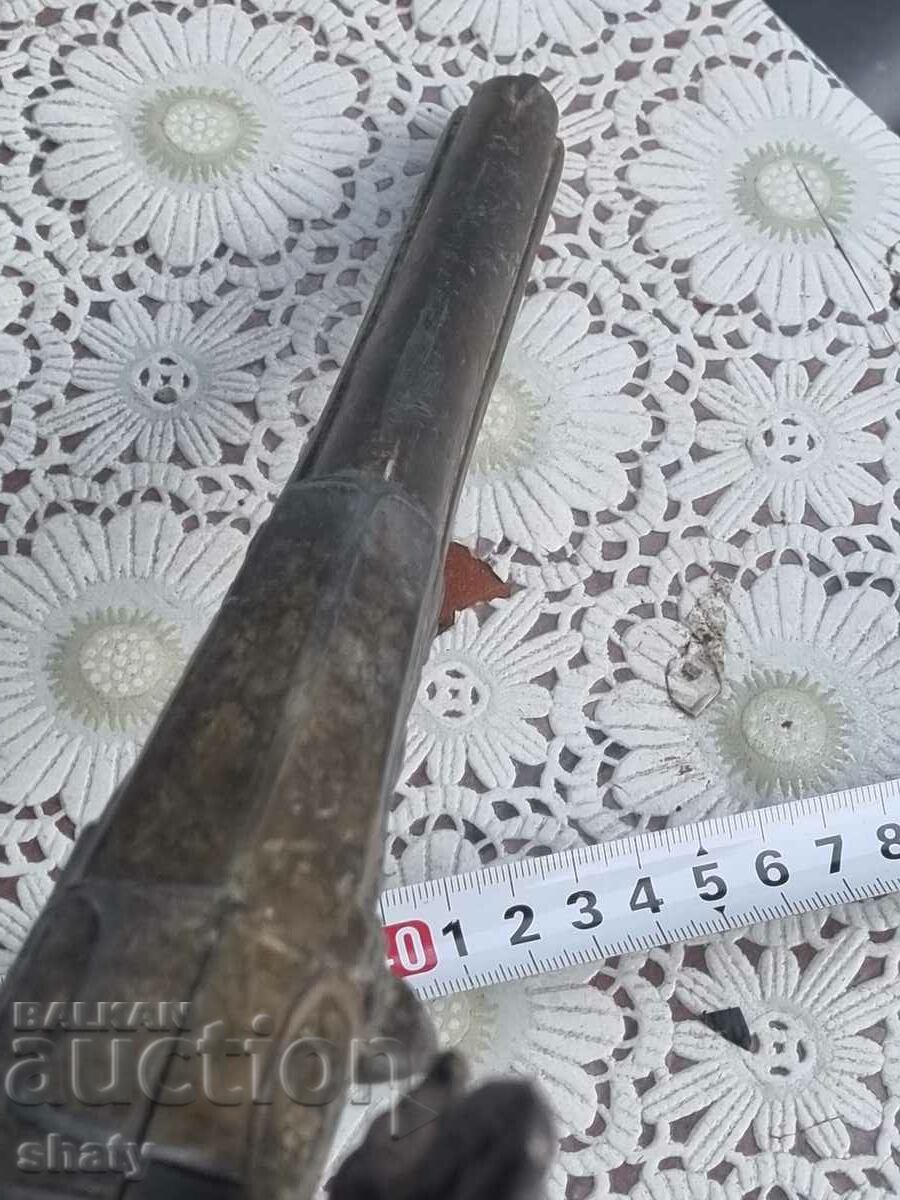 O pereche de pistoale antice cu cremene - 5 O pereche de pistoale antice cu cremene - 5